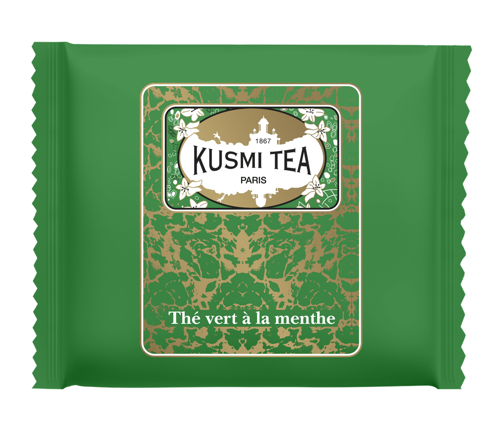 Kusmi Thé vert à la menthe Bio Cristo coffee