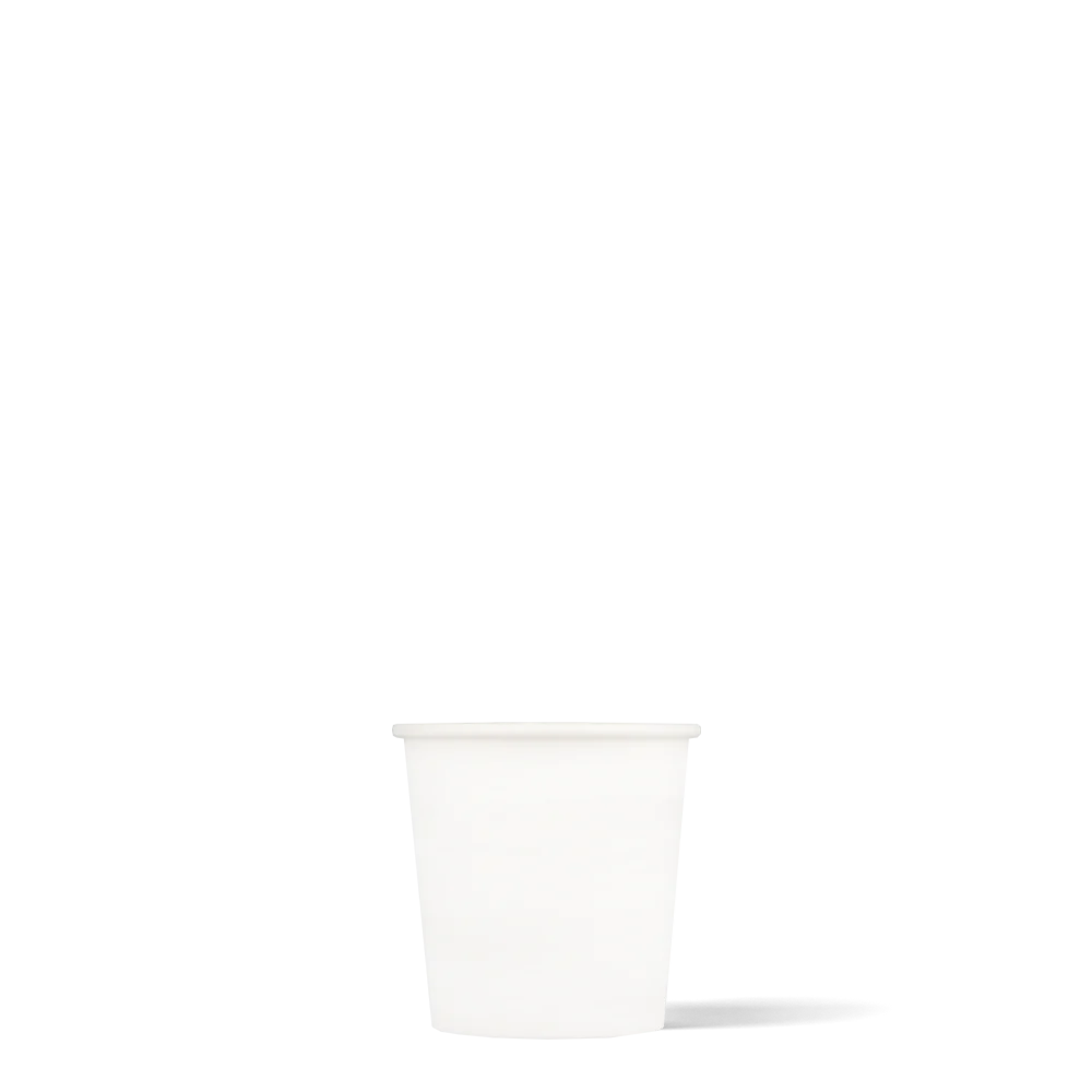 Espressobekers Wit  120cc 1000 stuks