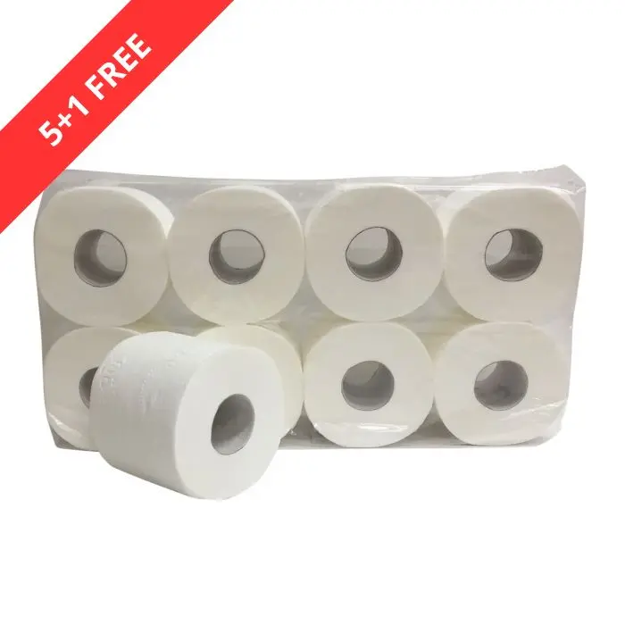 PAPIER TOILETTE SOFT CELLULOSE, 3 plis – 250 feuilles (56 rouleaux)