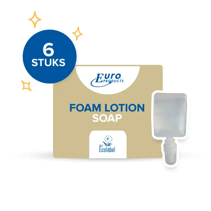 EURO PEARL FOAM SOAP, LOTION - 6 x 1000 ML