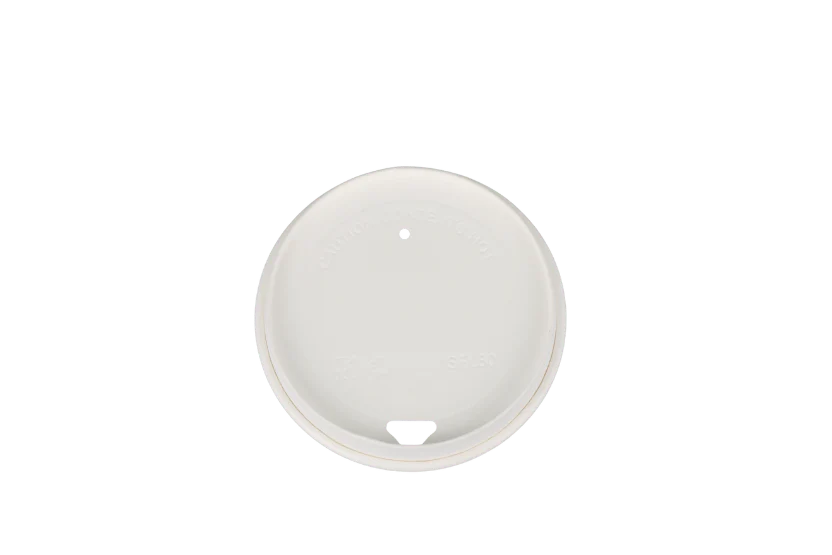 Koffiedeksels wit karton 230cc 50 stuks