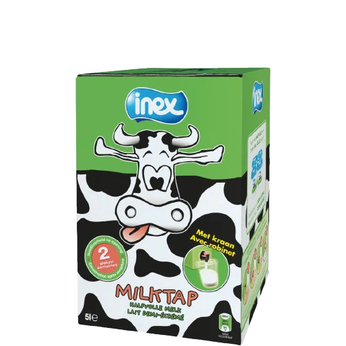Inex Semi-skimmed Milk Carton (1 x 5L)