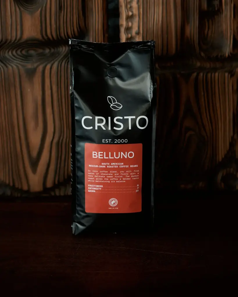 Cristo Belluno Bonen Koffie 1 kg