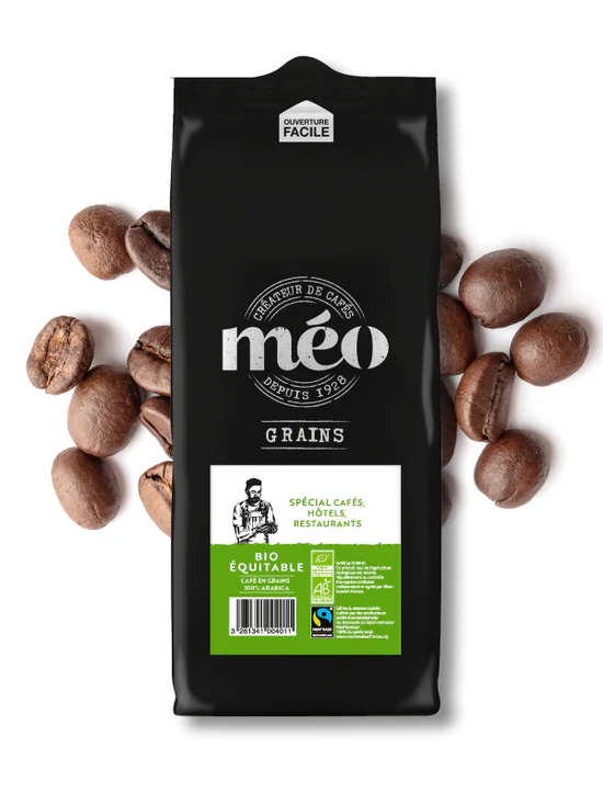 Meo Bio Fair Trade Koffie Bonen 1 kg