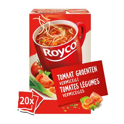 Royco Soep Tomaat Groenten Vermicelli 20 zakjes