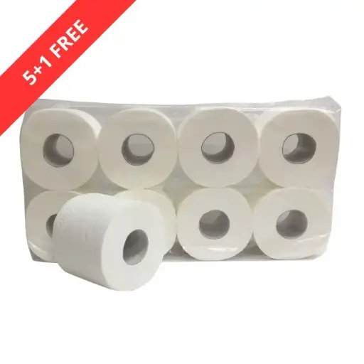 [230013] PAPIER TOILETTE SOFT CELLULOSE, 3 plis – 250 feuilles (56 rouleaux)