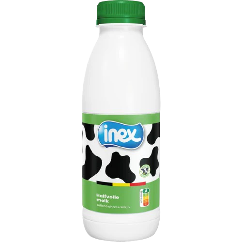 [20232] Inex Semi-skimmed Milk PET (6 x 0.5L)